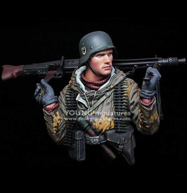 German Machine Gunner WWII