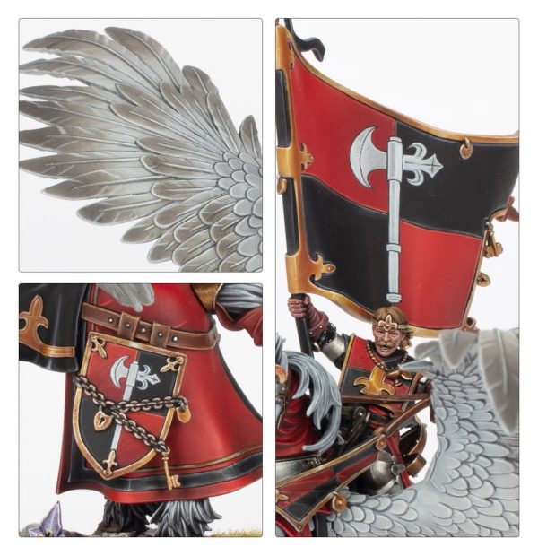 Battle Standard Bearer on Royal Pegasus