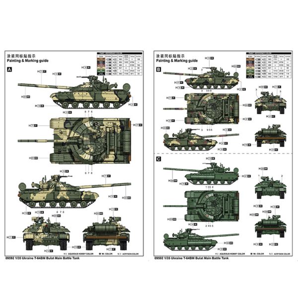 Ukrainian T-64BM Bulat MBT