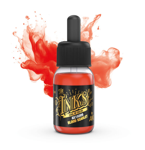 Blood Scarlet Ink