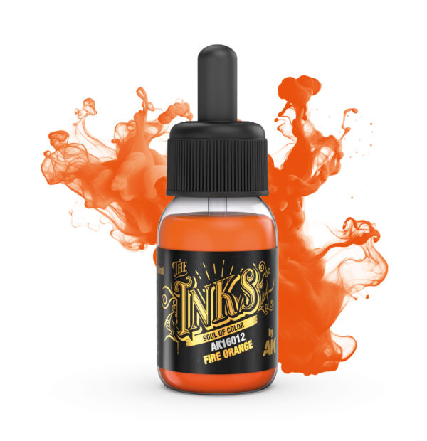 Fire Orange Ink