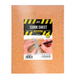 Cork Sheet Fine Grained 200x300x1-2-3mm