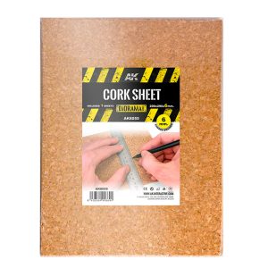 Cork Sheet Coarse Grained 200x300x6mm