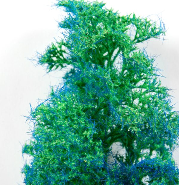 Fantasy Bushes: Blue-Green