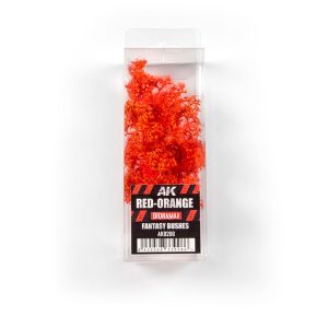 Fantasy Bushes: Red-Orange