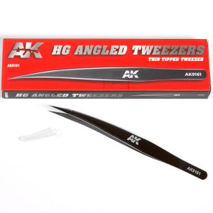 HG Angled Tweezers 01 Thin Tipped