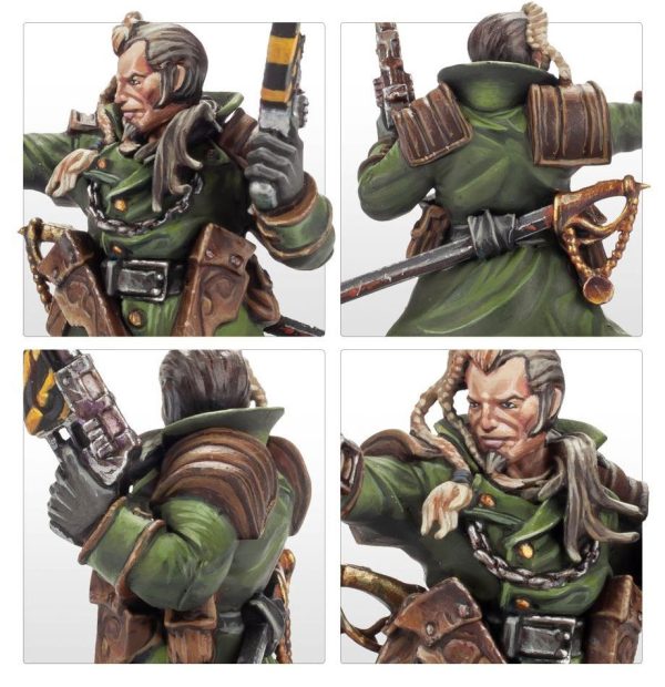 Necromunda: Kal Jericho and Scabs