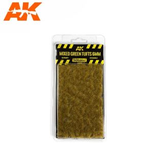 Mixed Green Tufts 6mm