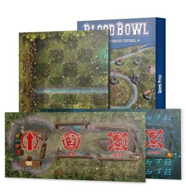 Blood Bowl: Double-sided Pitch and Dugouts Set