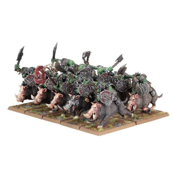 Orc & Goblin Tribes: Orc Boar Boyz Mob