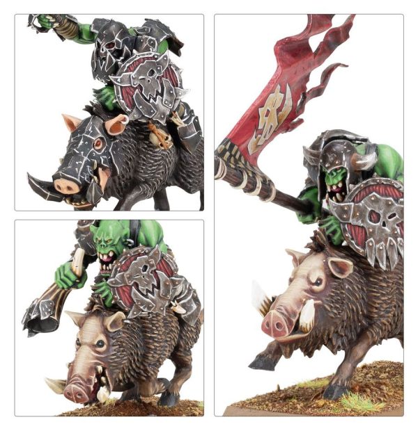 Orc & Goblin Tribes: Orc Boar Boyz Mob