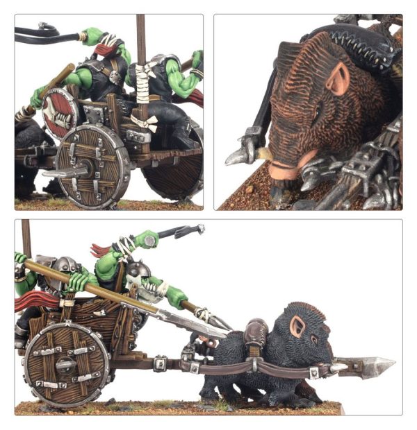 Orc & Goblin Tribes: Orc Boar Chariots