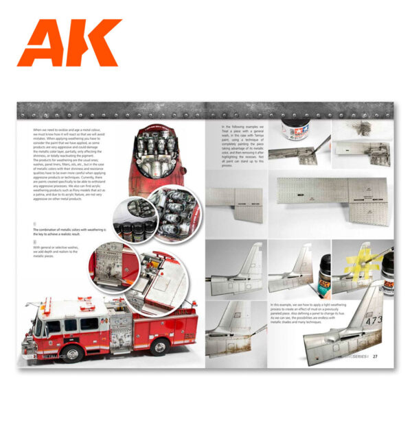 AK Learning 04: METALLICS Vol1 Aircraft & Vehicles