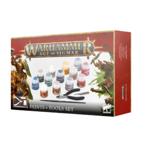 Warhammer Age of Sigmar: Paints + Tools Set