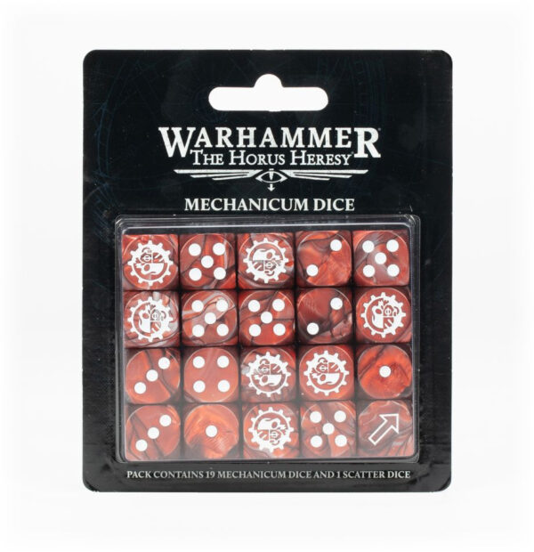 Horus Heresy Mechanicum Dice Set