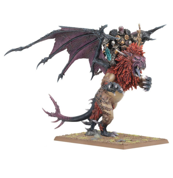 Warriors of Chaos: Chaos Lord on Manticore