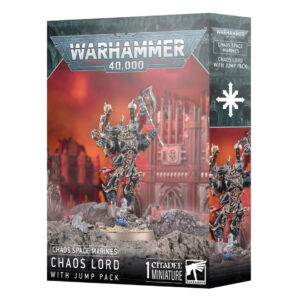 Chaos Space Marines: Chaos Lord with Jump Pack