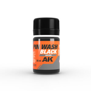 Pin Wash Black