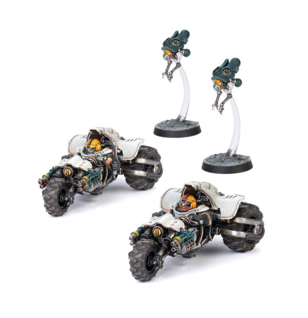 Necromunda: Ironhead Squat Svenotar Scout Trikes