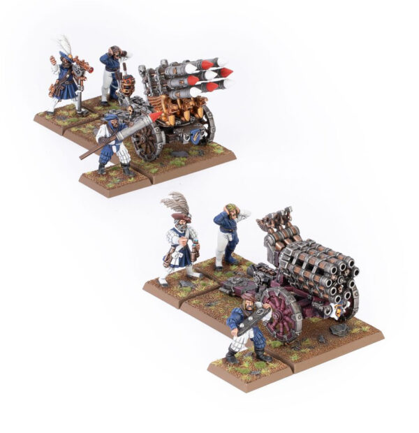 Empire of Man: Helblaster Volley Gun and Helstorm Rocket Battery