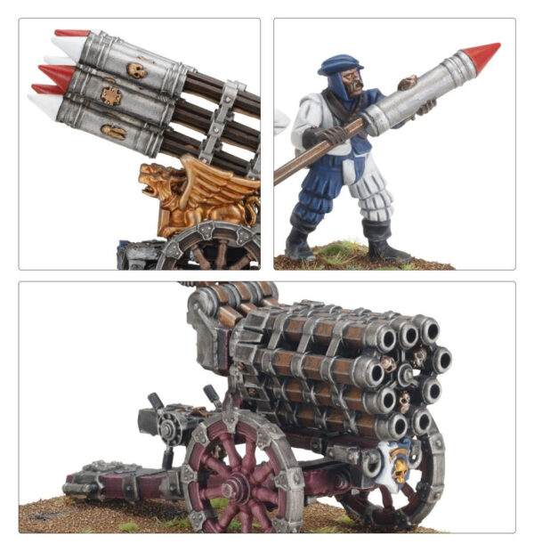 Empire of Man: Helblaster Volley Gun and Helstorm Rocket Battery