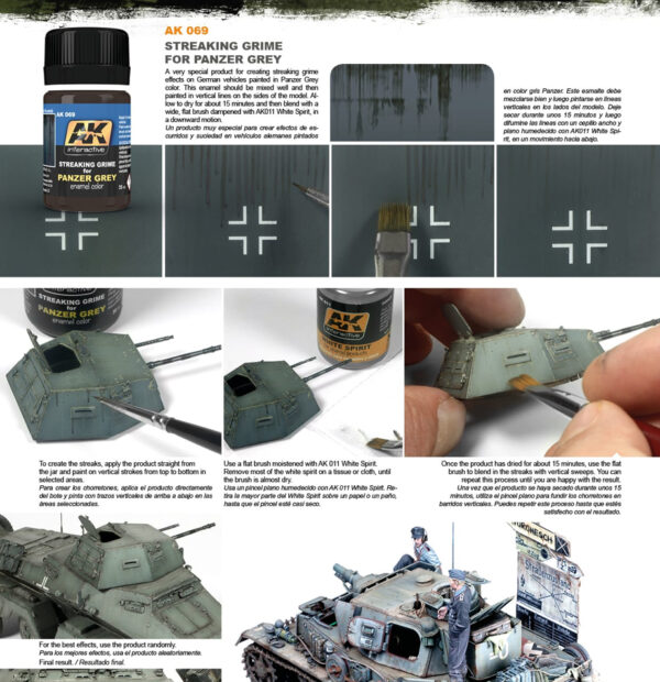 Streaking Grime for Panzer Grey