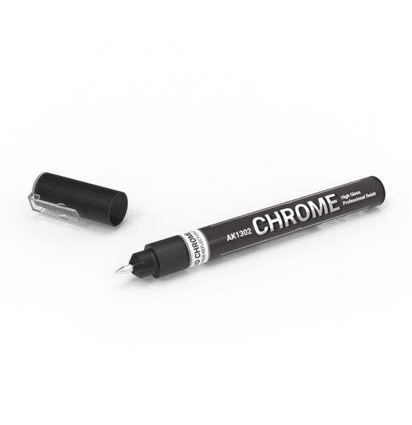 Metallic Liquid Marker: Chrome