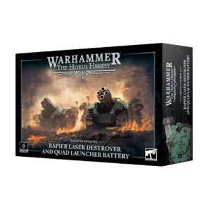 Legiones Astartes: Rapier Laser Destroyer and Quad Launcher Battery