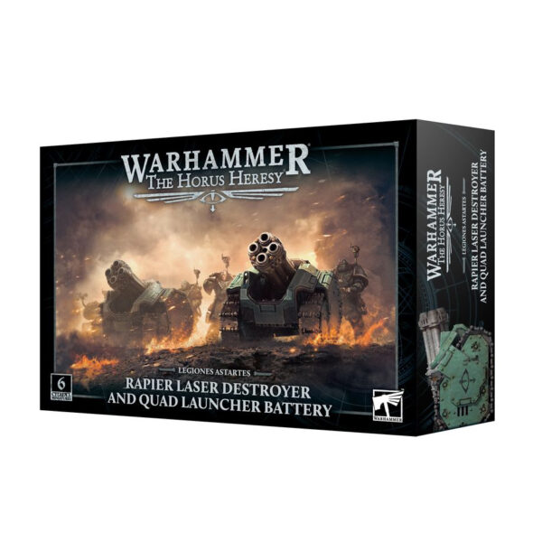 Legiones Astartes: Rapier Laser Destroyer and Quad Launcher Battery