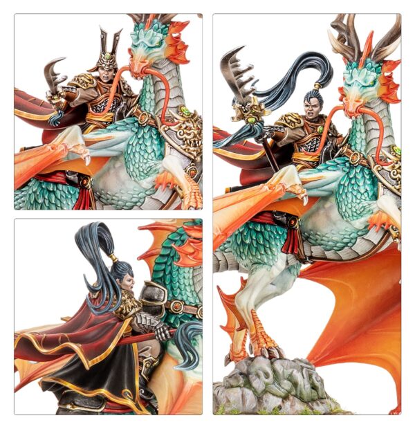 Grand Cathay: Shugengan Lord on Great Spirit Longma