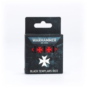 Black Templars Dice Set