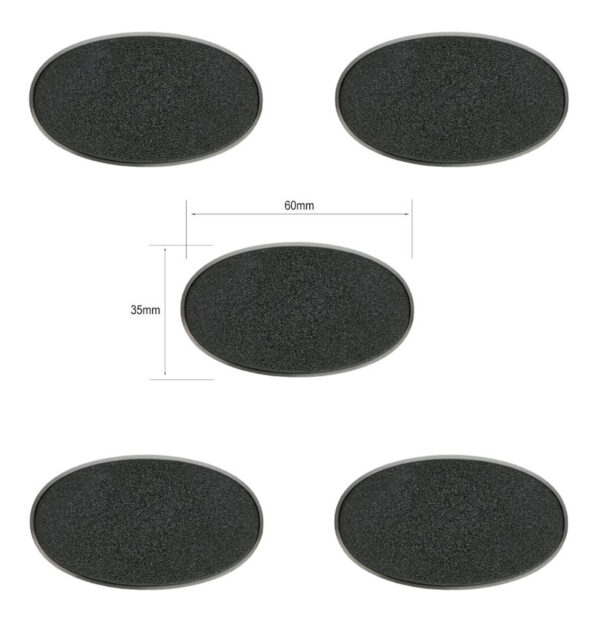 Citadel 60x35mm Oval Bases