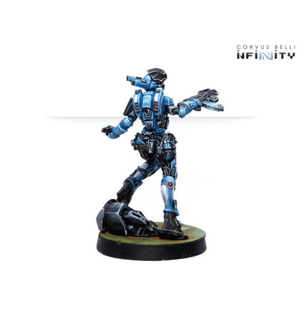 Panoceania: Patsy Garnett, Orc Troops Varuna Div. NCO (Submachine Gun)