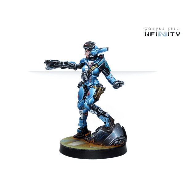 Panoceania: Patsy Garnett, Orc Troops Varuna Div. NCO (Submachine Gun)